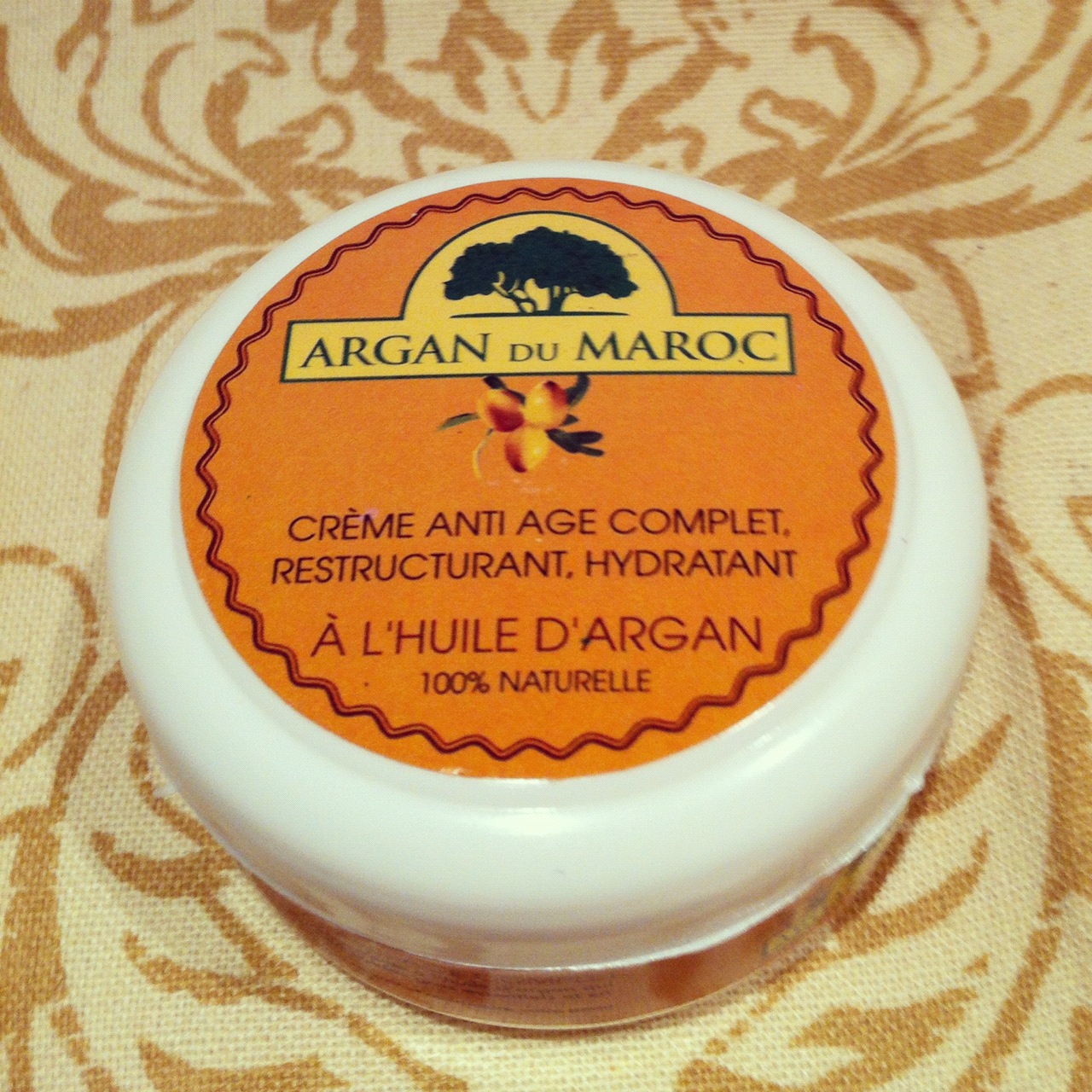 Crema hidratante Argan du maroc