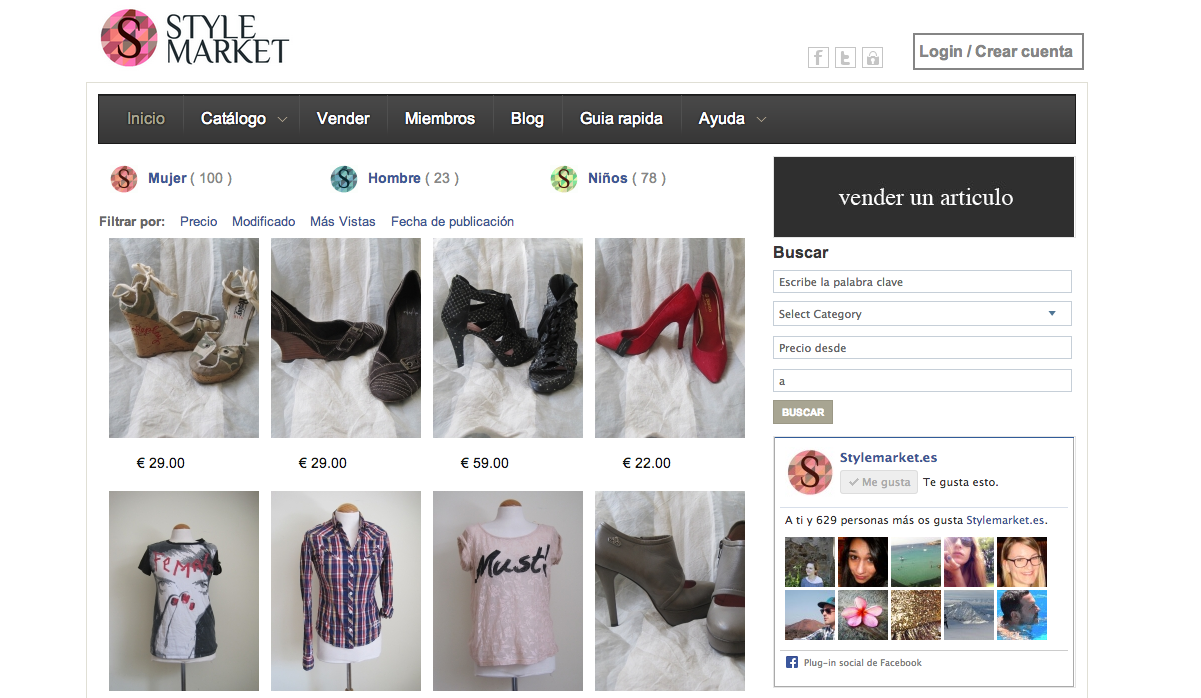 Vender ropa usada – Stylemarket.es